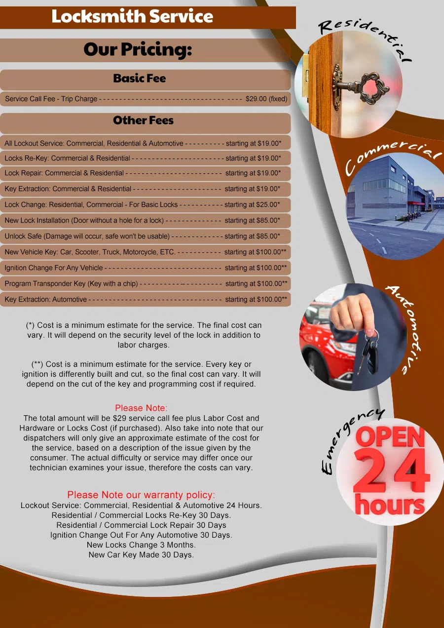 Locksmith Key Shop West Palm Beach, FL 561-328-2939